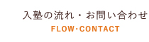 入塾の流れ・お問い合わせ